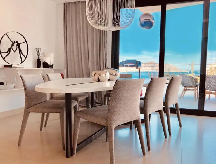 Luxurioeses Apartment In Benidorm Mit Pool Dış mekan fotoğraf